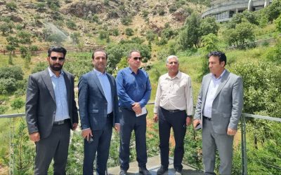 بازدید مدیرکل سرمایه‌گذاری وزارت میراث فرهنگی از پروژه‌های گردشگری لرستان با هدف رفع موانع اجرایی