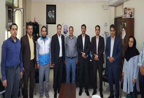 دیدار سرپرست دامپزشکی لرستان با کارکنان دامپزشکی شهرستان خرم آباد